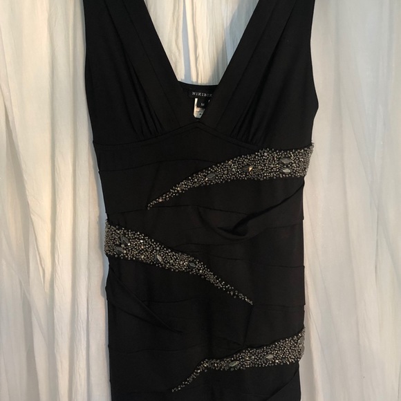 Formal Beaded Mini Dress - Picture 7 of 7